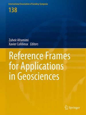 cover image of Reference Frames for Applications in Geosciences